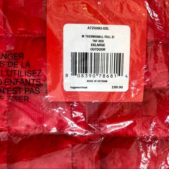 M The North Face ThermoBall Full ZIP Jacket - Picture 2 of 7